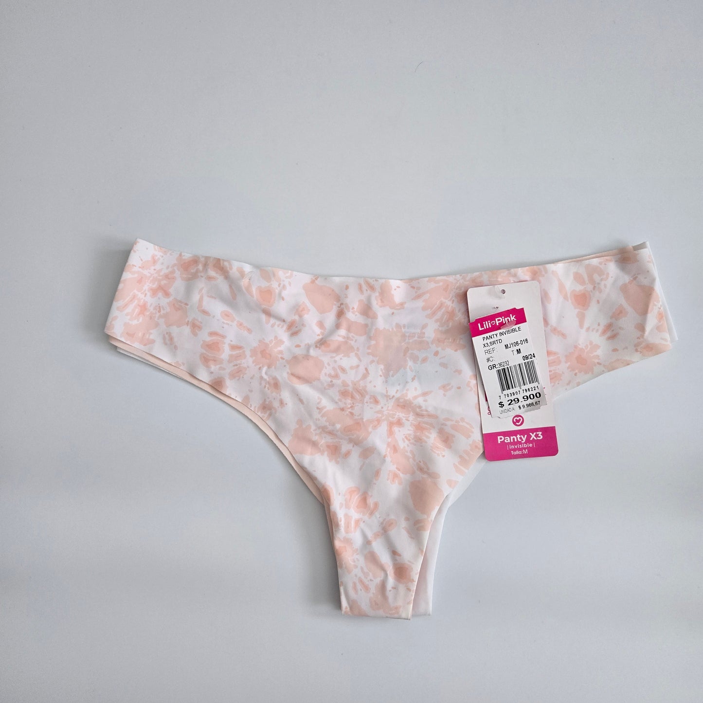 Panty Algodón LiliPink Tipo Brasilera Pack x2