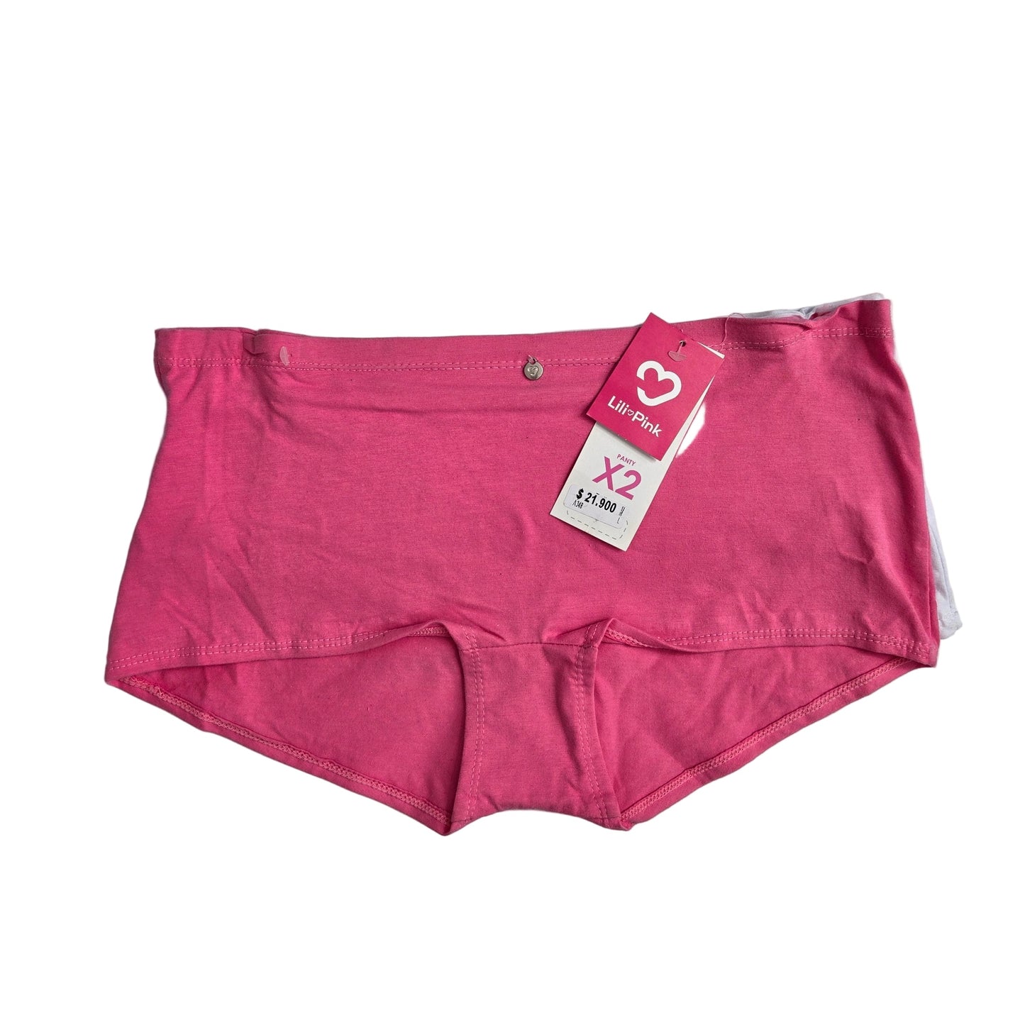 Panty Algodón LiliPink Tipo Hipster Pack x2