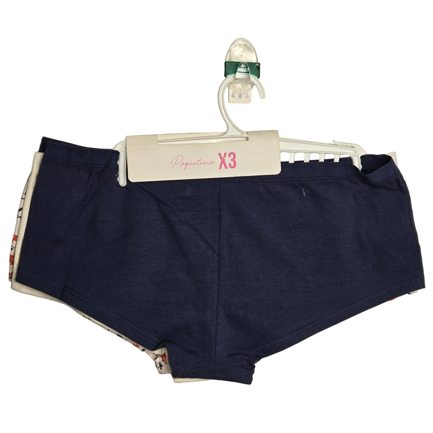 Panty Algodón LiliPink Tipo Cachetero Pack x3
