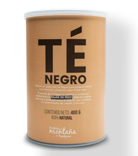 Té Negro 400gr Fruto Salvaje