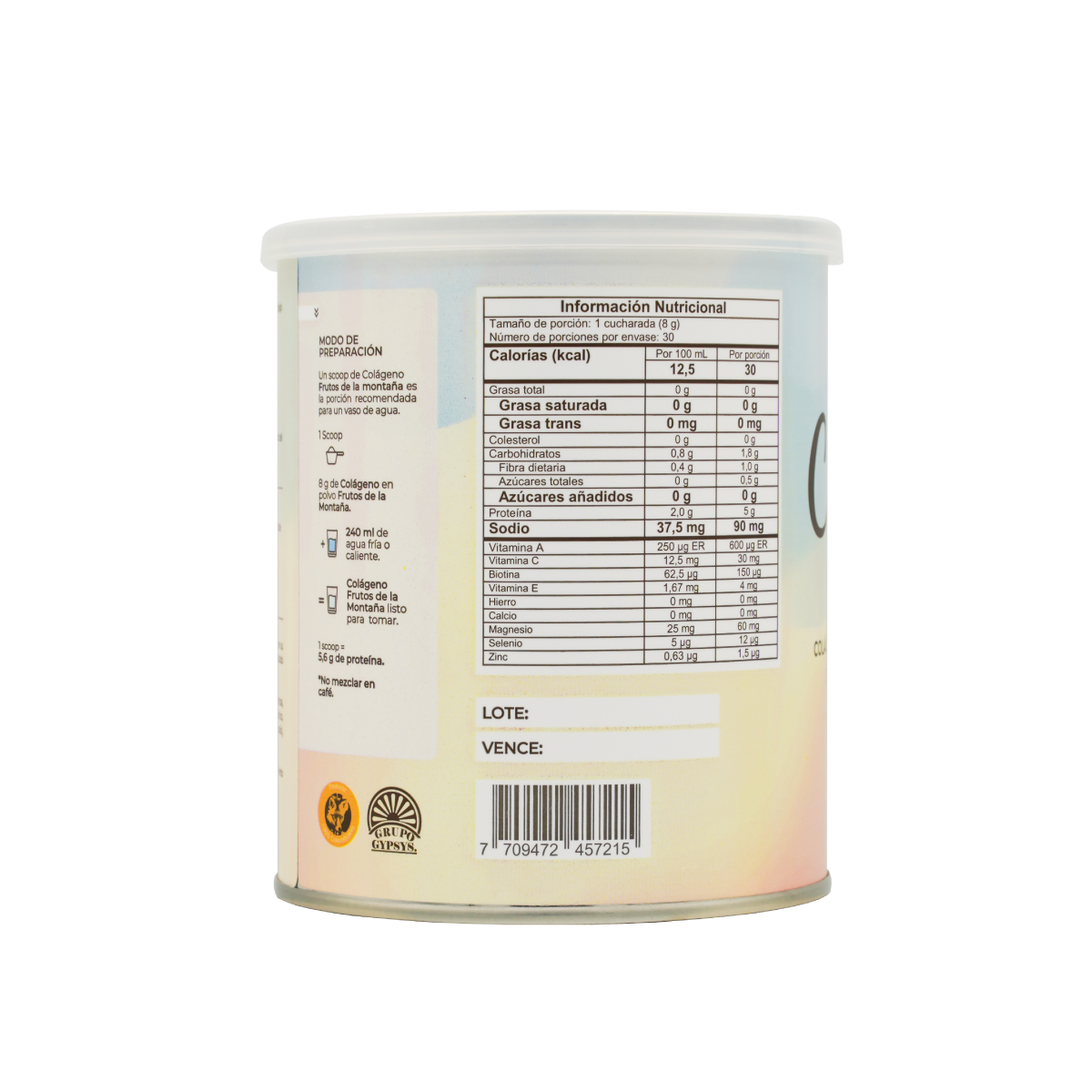 Colágeno Tradicional 300g Frutos de la Montaña