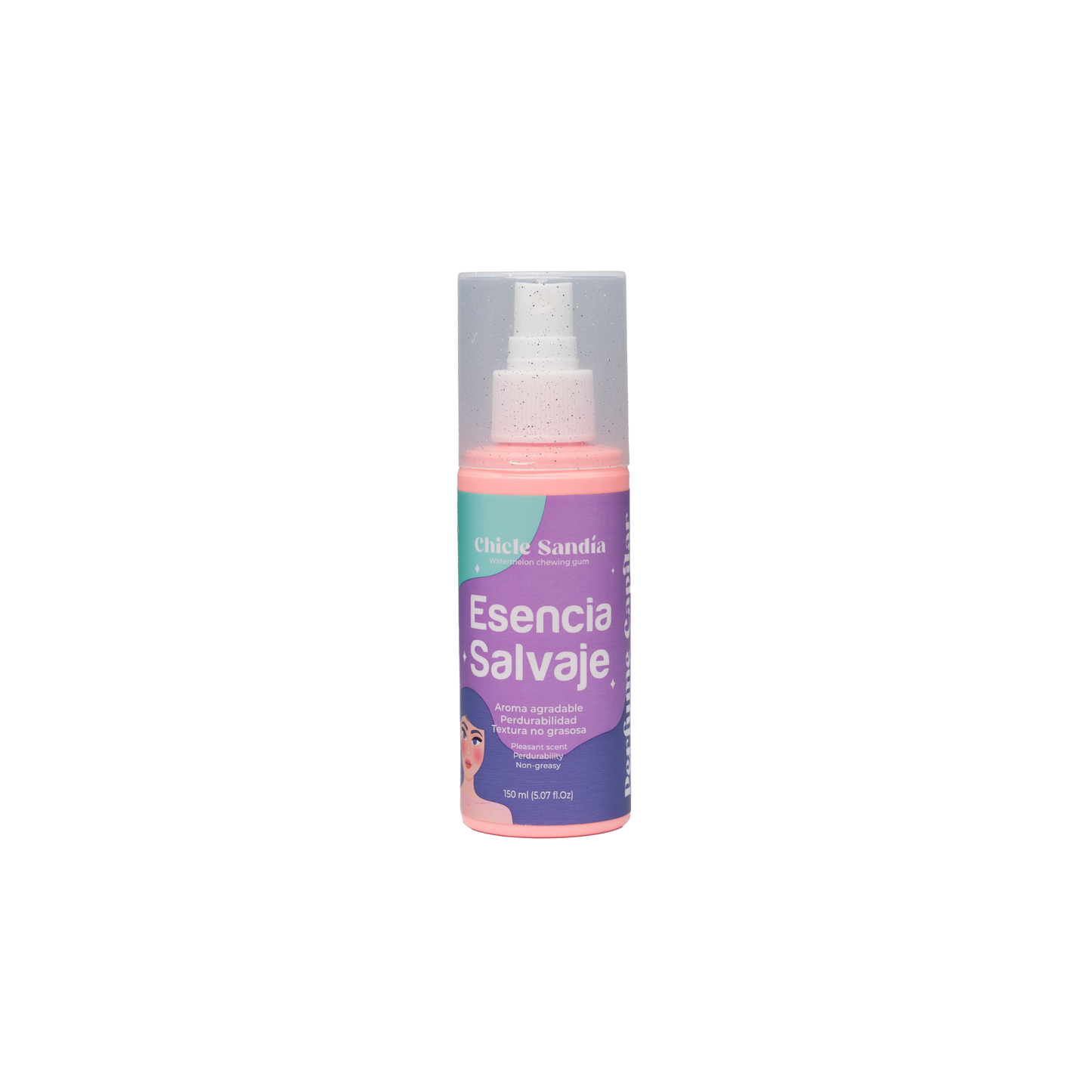 Perfume Capilar Chicle Sandia 150ml Esencia Salvaje
