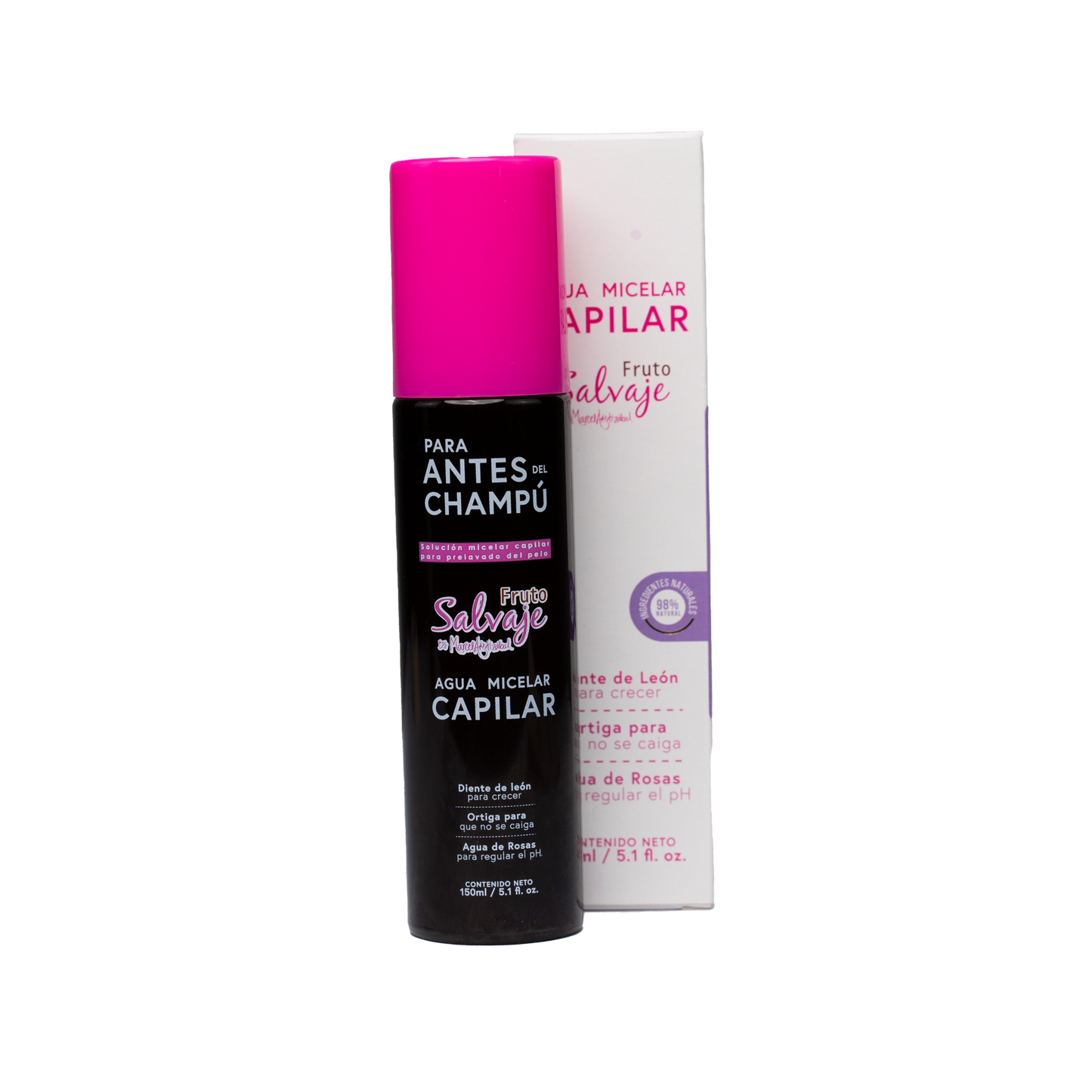 Agua Micelar Capilar Vengan 150ml Fruto Salvaje