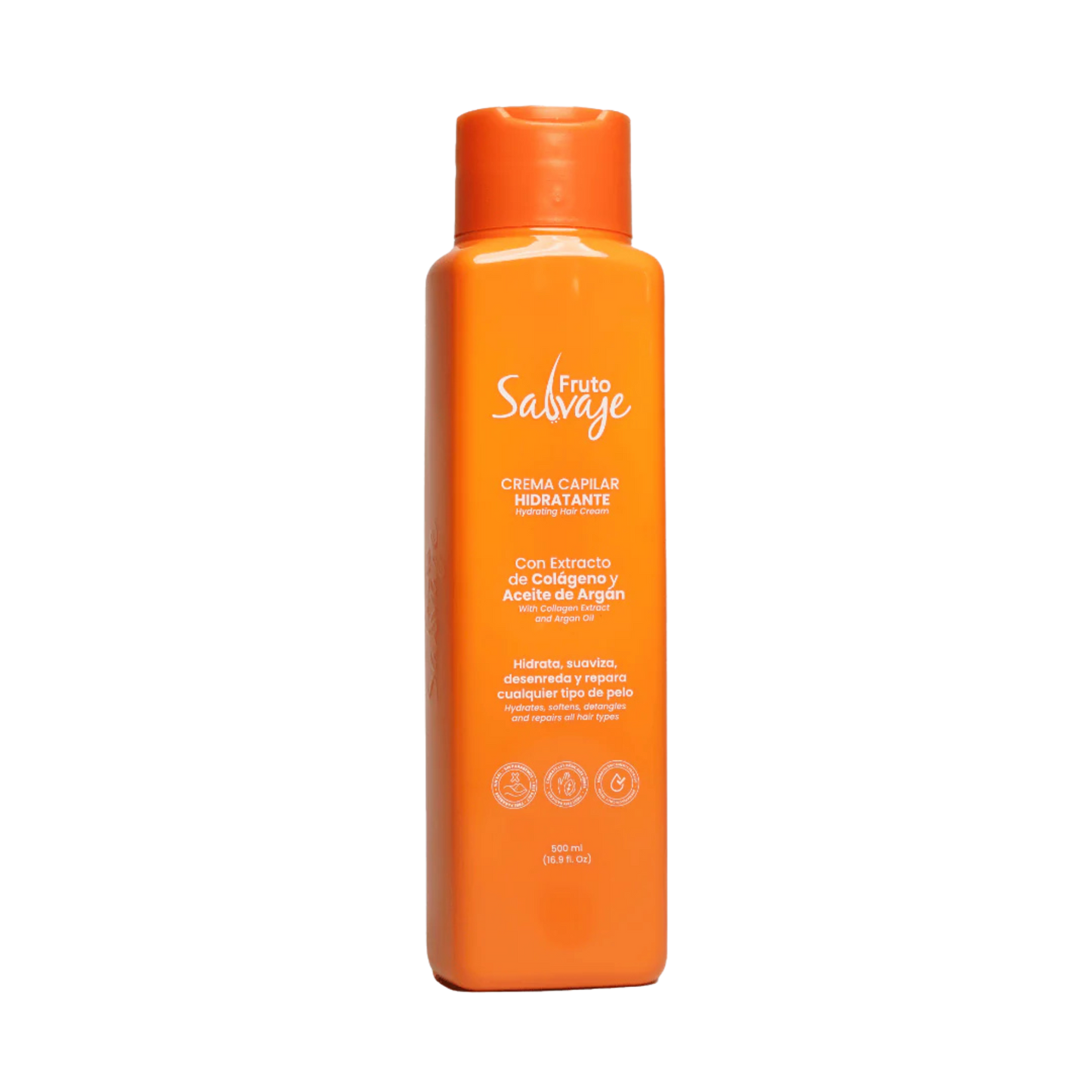 Crema Capilar Otoño Naranja 500ml - Fruto Salvaje