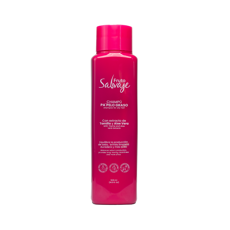 Champú Pa Pelo Graso 500ml - Fruto Salvaje