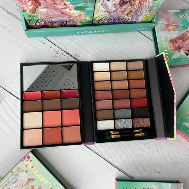 Paleta De Sombras 30 Tonos - Anylady Little Princess