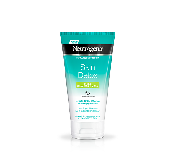 Mascarilla limpiadora de arcilla 2 en 1 NEUTROGENA® Skin Detox