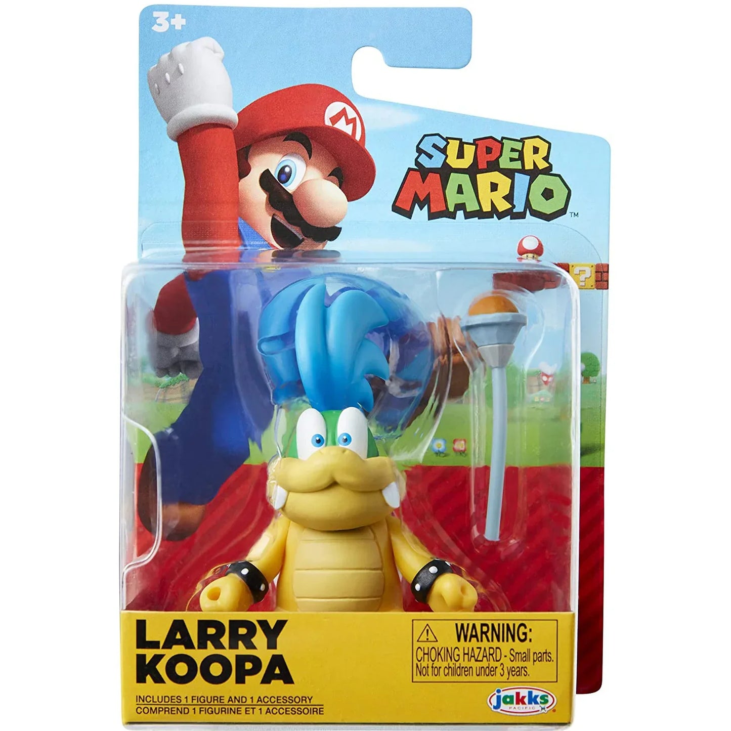 Larry - Super Mario Figura De Acción 2.5 Pulgadas