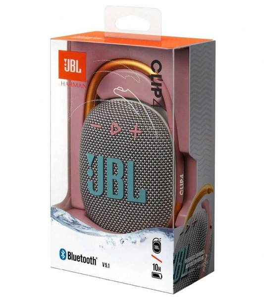 Parlante Jbl Clip 4 Bluetooth Gris