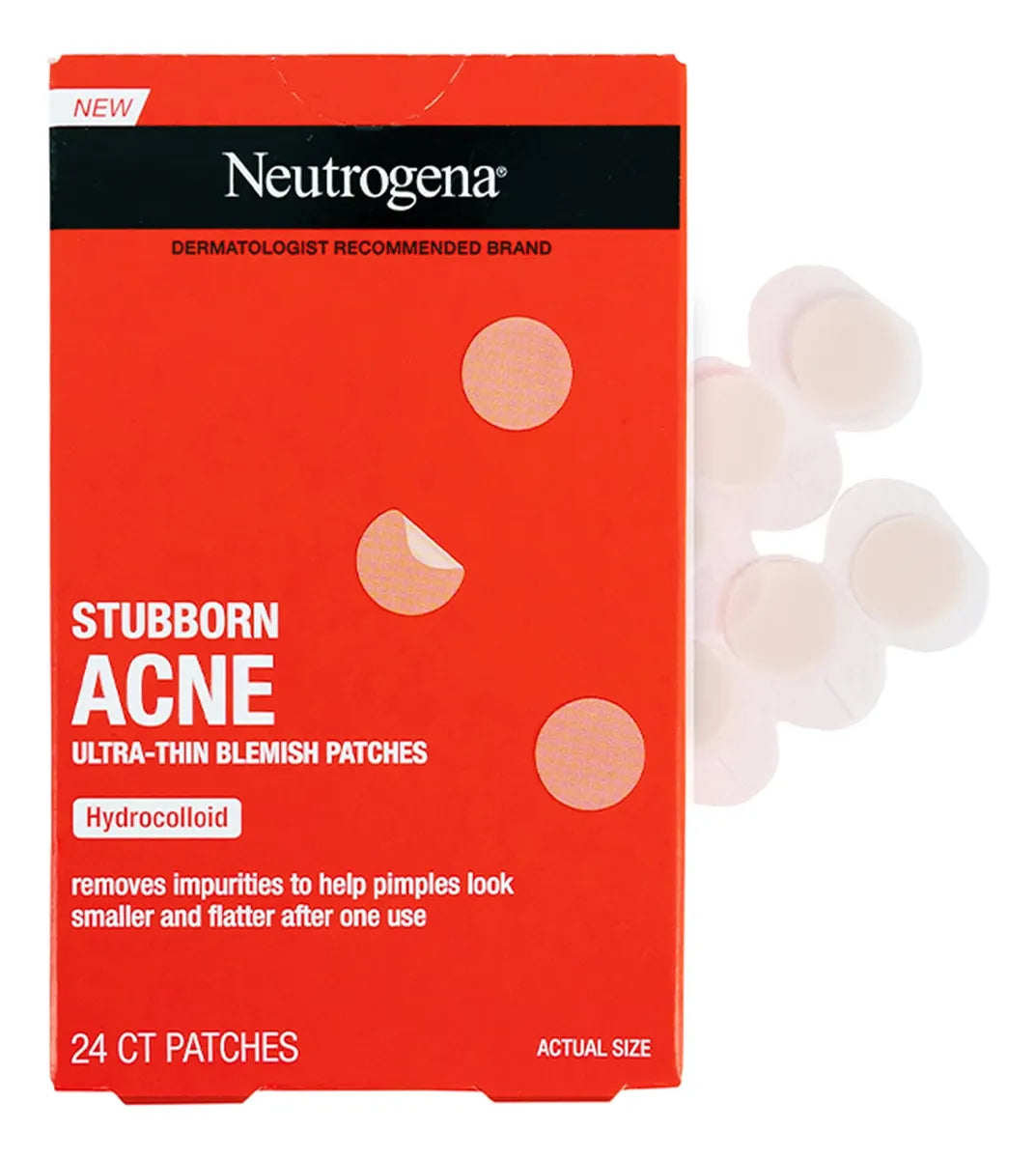 Parches Para Acné Y Espinillas Neutrogena Stubborn Acne Ultra-Thin Blemish Patches