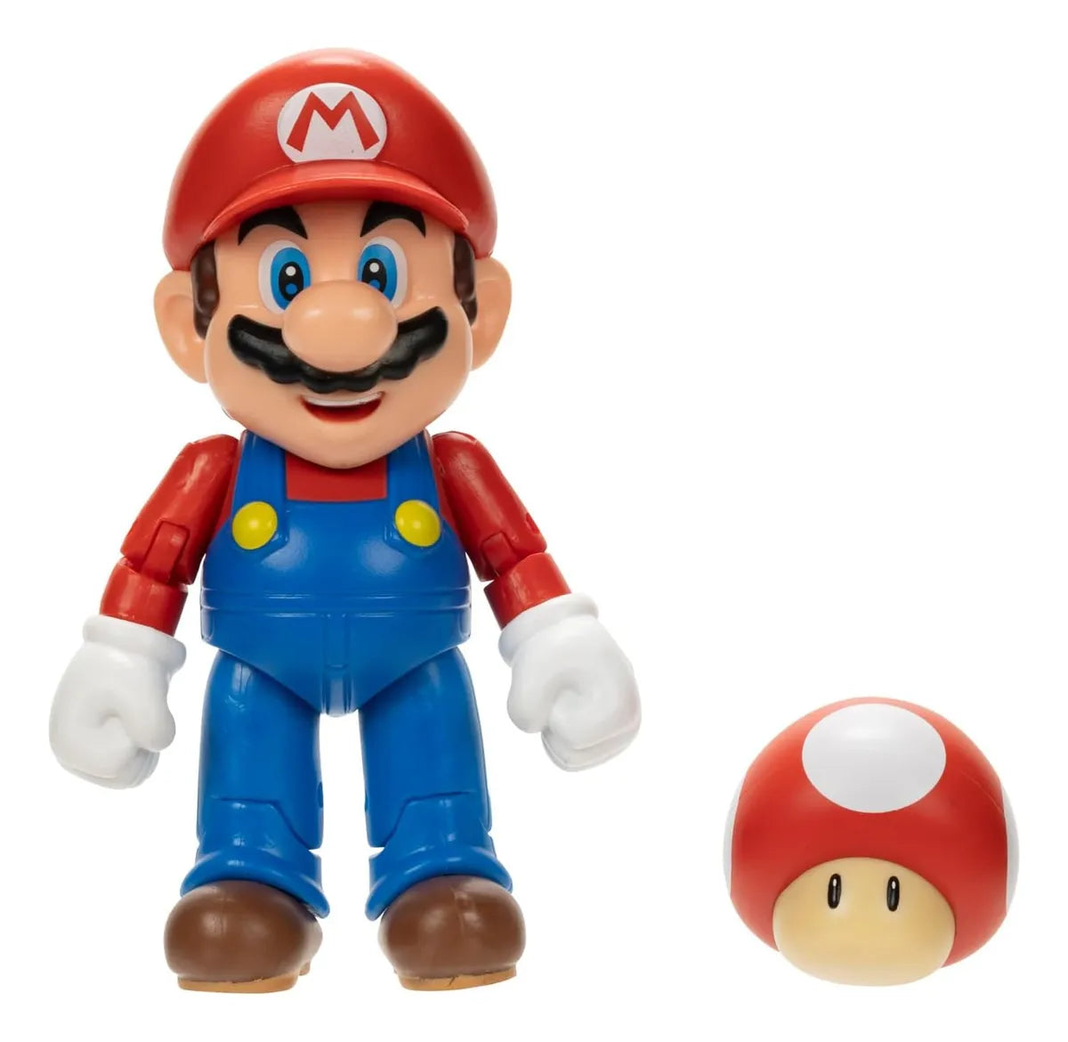 Figura Mario - Mario 12 Cms Con Super Champiñon
