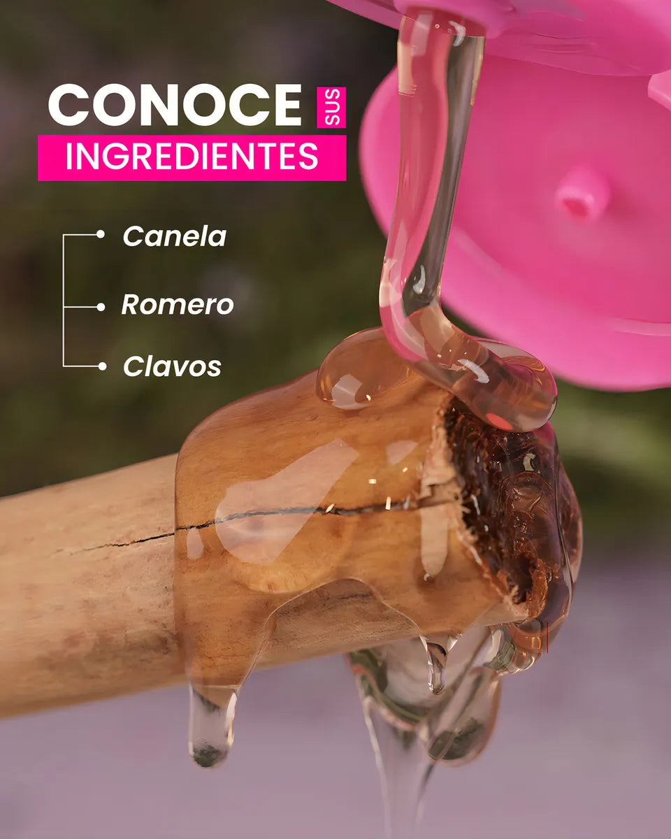 Champú Romero Canela Y Clavos 500ml Esencia Salvaje