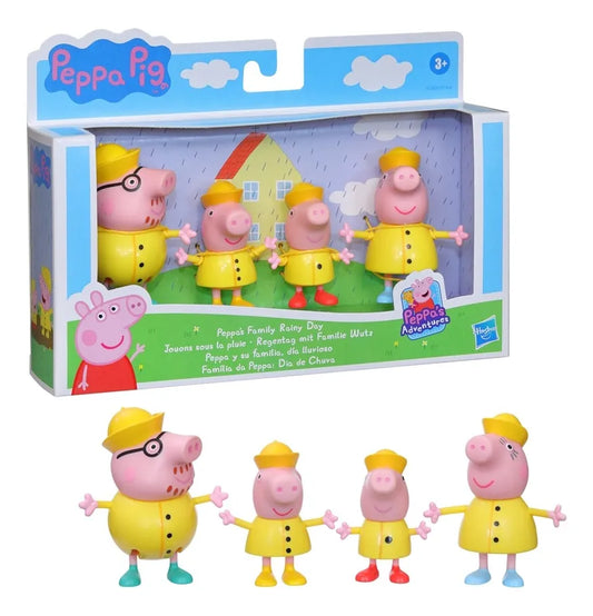 Peppa Pig Y Su Familia - Set Dia Lluvioso