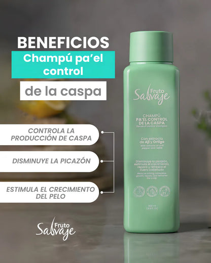 Champú Pa Pelo Control Caspa 500ml - Fruto Salvaje