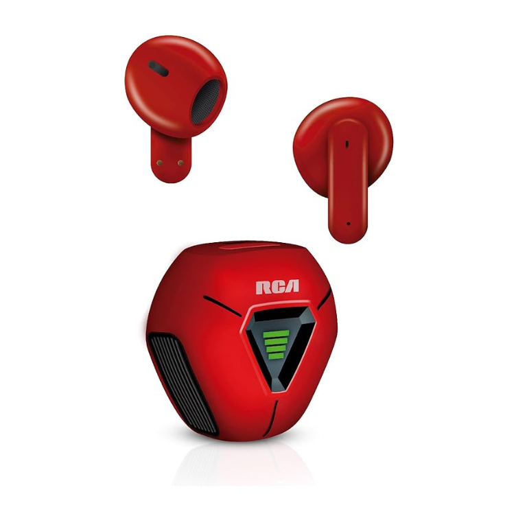 RCA Wave-78 True Wireless Earbuds, Bluetooth, Audio de alta resolución