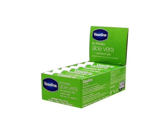 Vaseline Bálsamo Lip Aloe Caja x12 Unidades