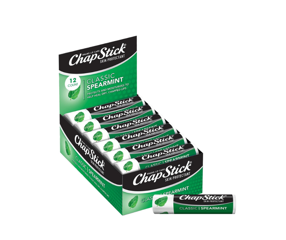 Chapstick Spearmint Labial, Caja x12 Unidades