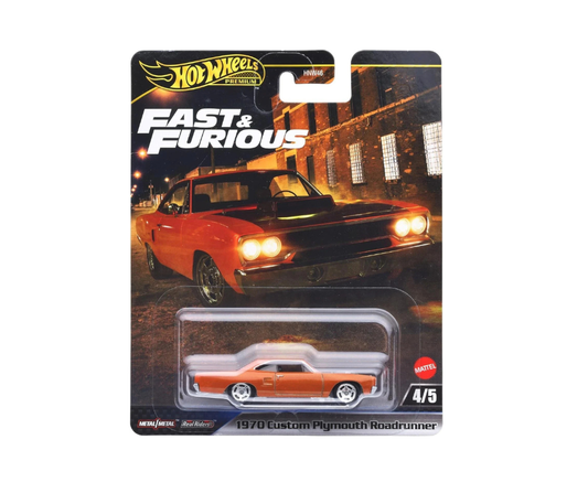 Hot Wheels Premium Fast & Furious 1970 Plymouth Roadrunner